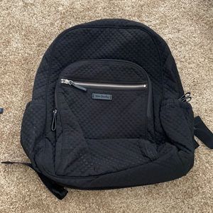Vera Bradley Iconic Campus Backpack in Black